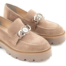 Tamer Tanca Kadın Derı Loafer Ayakkabı 817 0890 Bn Ayk SK22/23