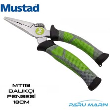 Mustad MT119 Çok Amaçlı Balıkçı Pensesi 18CM