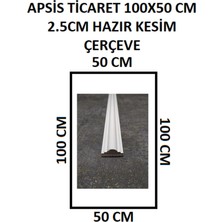 Apsis Ticaret Dekoratif Hazır Kesim Çerçeve DF-2513 2.5cm (3 Metre)