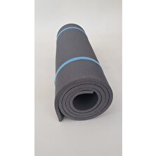 Şeker Portakalım Pilates, Yoga, Kamp Matı Dağcı Askeri Outdoor Mat Yatak(10 mm Kalınlık) - 170*60 cm Antrasit