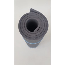 Şeker Portakalım Pilates, Yoga, Kamp Matı Dağcı Askeri Outdoor Mat Yatak(10 mm Kalınlık) - 170*60 cm Antrasit