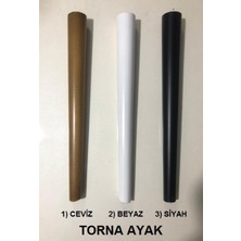 Pi Sandalye 2 Adet Valencia Yemek Odası Sandalyesi - Ahşap Ayaklı - Silinebilir Kumaş