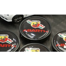 DK Tuning Fiat Abarth Akrep Logo Jant Göbeği Kapak Seti 54MM