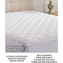 Inter Z Kapitoneli Fitted Yatak Koruyucu Alez (TÜM EBATLAR) 100x200