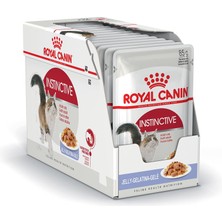 Royal Canin Instinctive Jelly Pouch Yaş Kedi Maması, 85 gr x 12 Adet