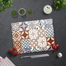 Decorita Çini Desen | Cam Kesme Tahtası - Cam Kesme Tablası