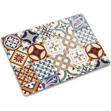 Decorita Çini Desen | Cam Kesme Tahtası - Cam Kesme Tablası