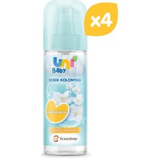 Uni Baby Bebek Kolonyası Çiçeksi Kokular 150 ml 4'lü