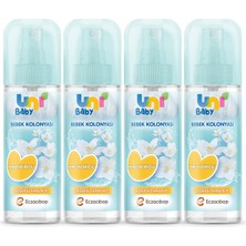 Uni Baby Bebek Kolonyası Çiçeksi Kokular 150 ml 4'lü