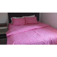 Tekstilci Battal Boy Nevresim Takımı, Ranforce Nevresim Takımı, Yıldız Desen Lastikli Çarşaflı