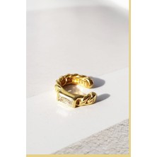 MorMajor Silver Baget Zincir Gümüş Kıkırdak