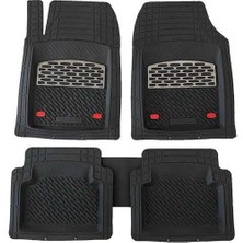 Beka52 Citroen C4 Suv Alt Bagaj 2023 4d Havuzlu Universal Paspas Krom Gri