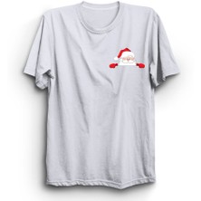 The Fame Box Noel Baba Logo, Ho Ho Ho, Yeniyıl, Yılbaşı, Merry Christmas Tişört