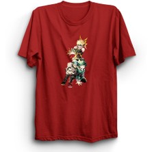 The Fame Box My Hero Academia, Midoriya Izuku, Katsuki Bakugou, Anime Tişört