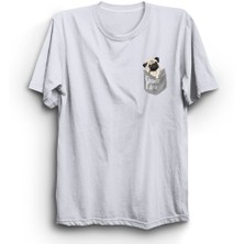 The Fame Box Cepte Köpek, Pocket Pug Tişört