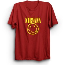The Fame Box Nirvana, Smile Logo, Rock, Metal Tişört