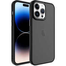 Apsuwa Iphone 13 Pro Kılıf May Sert Pc Buzlu Mika + Ekran Koruyucu