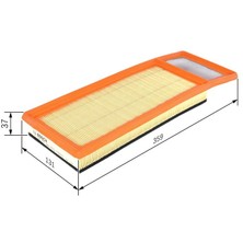Bosch F026400346 Hava Filtresi Fıorıno 1.3 Mtj 16V 95HP 10 Bıpper-Nemo 1.3 Hdi 16V 75HP 10