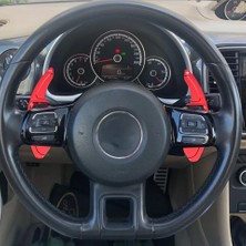 Yıldız Tuning Scirocco 2009-2015 F1 Paddle Shifter Kulakçık Kırmızı Renk Büyük Boy