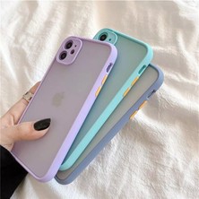 iPhone 11 Uyumlu Kamera Korumalı Buzlu Şeffaf Lüx Telefon Kılıfı