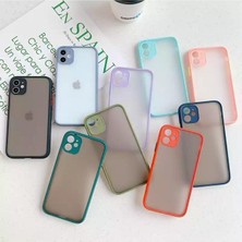 iPhone 11 Uyumlu Kamera Korumalı Buzlu Şeffaf Lüx Telefon Kılıfı