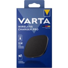 Sava-Varta 57905  Wireless Charger Pro  Şarj Aleti Iphone ve Tüm Kablosuz Şarj   Telefonlarla Uyumlu