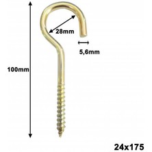 Piton 24X175 Açık (Adet)
