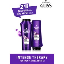 Gliss Intense Therapy Yeniden Yapılandırıcı Set (Şampuan 500 ml + Saç Kremi 360 Ml)
