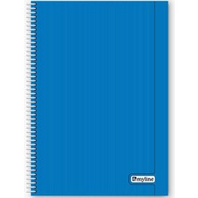 Myline Nova A4 Plastik Kapak 120 Yaprak Kareli Defter