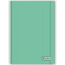 Myline Nova A4 Plastik Kapak 120 Yaprak Çizgili Defter