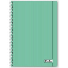 Myline Nova A4 Plastik Kapak 60 Yaprak Çizgili Defter