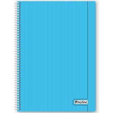 Myline Nova A4 Plastik Kapak 60 Yaprak Çizgili Defter