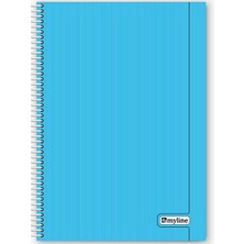 Myline Nova A4 Plastik Kapak 72 Yaprak Çizgili Defter