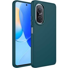 Apsuwa Huawei Nova 9 Se Kılıf Luna Metal Çerçeve Buton Silikon