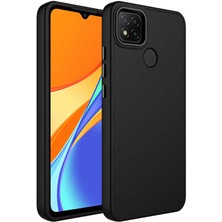 Apsuwa Xiaomi Redmi 9c Kılıf Luna Metal Çerçeve Silikon + Ekran Koruyucu