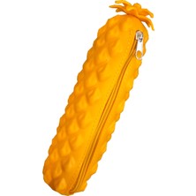 Fly Color Silikon Ananas Figürlü Kalem Kutusu