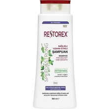 Restorex Sağlıklı Uzama Etkili Etkili Şampuan 500ML 2 Adet Restorex Saç Dök 5