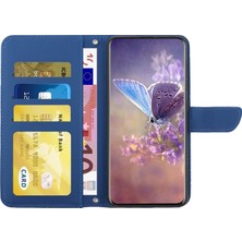 Cool-M Samsung Galaxy A32 4g Eu Versiyonu Basılı Kelebek Çiçek Manyetik Kapatma Kılıf Kılıfı Cüzdan Flip Cilt Touch Duygu Stand Kapağı Kesme (Yurt Dışından)