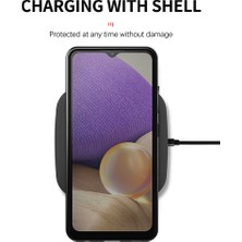 Cool-M Thunder Serisi Twill Texture Tpu Samsung Galaxy A32 4g (Abd Sürümü) Için Koruma Örneği (Yurt Dışından)