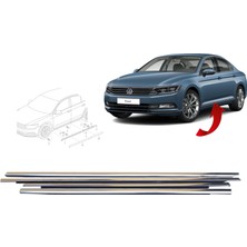 Gkl Vw Passat B8 Kapı Çıta Takımı Kromlu Set 2015-2019 3G0853331A