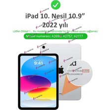 Z-Mobile Apple iPad 10. Nesil 2022 10.9" Uyumlu Ekran Koruyucu Nano Esnek Kırılmaz Ekran Koruyucu