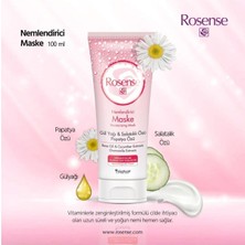 Rosense Nemlendirici Maske - 100 Ml-Papatya Özü Salatalık Özü Içerir 8693347006426