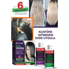 Biocure Saç Düzleştirici Brezilya Fönü Seti 100ML + 100ML