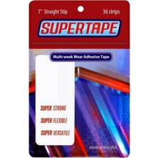 True Tape Super Tape Supertape Protez Saç Bandı Düz 1x3(2,5 cm 7,5cm)36 Adet Tt