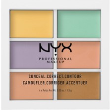 Nyx Professional Makeup Kontür Paleti - Color Correctiong Palette 63 G 800897834722