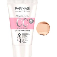 Farmasi cc Krem 50 ml Açıktan Ortaya 02 + Makyaj Sabitleyici 115 ml