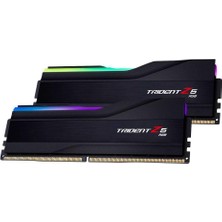 Gskıll 32GB (2X16GB) Trident Z5 Rgb 7800MHZ CL36 Ddr5 1.4V Siyah Dual Kit Ram