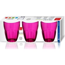 Bormioli Rocco Ercole Fushia 3lü Set-23 Cl.