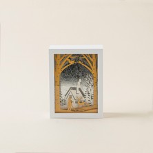 Chakra Cosy Dekoratif Obje 2 Beyaz/altın