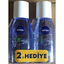 Nivea Make Up Expert Hassas Çift Fazlı 125 ml 2'li Paket Göz Makyaj Temizleyici